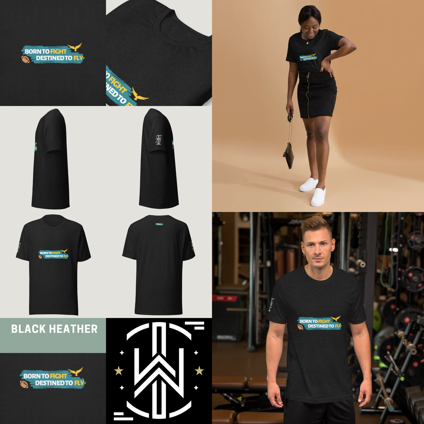 Born to Fight Tee | Dark Edition | T-Shirt