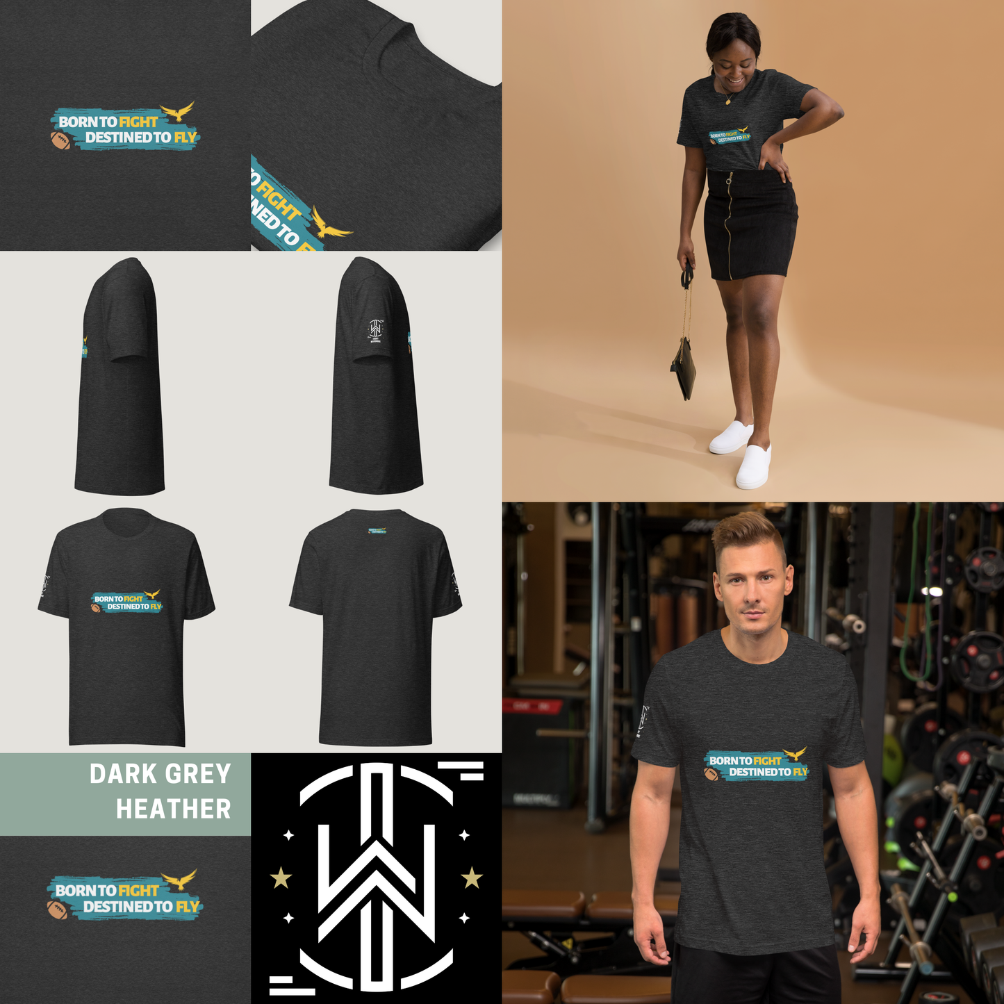 Born to Fight Tee | Dark Edition | T-Shirt