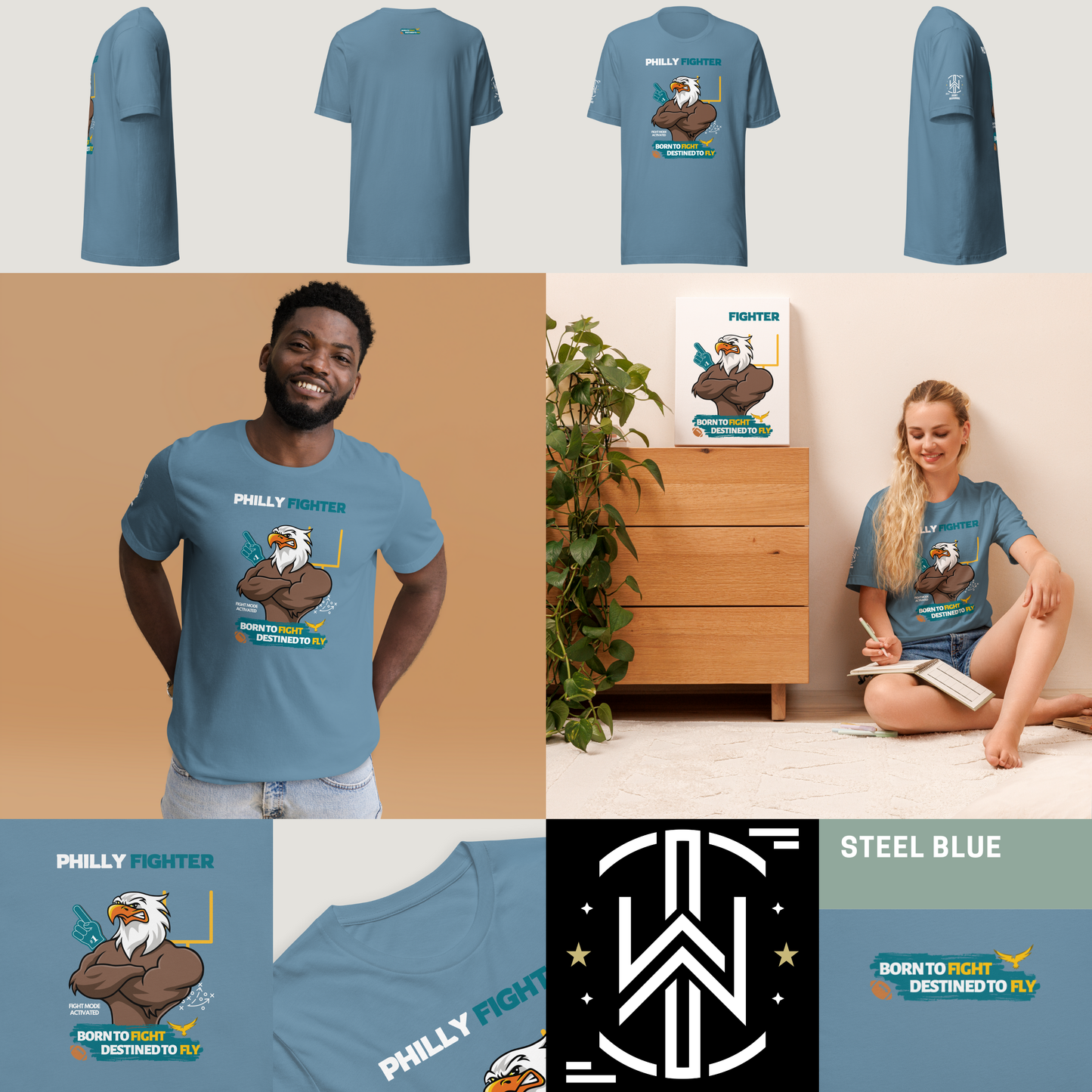 Philly Fighter Tee | Dark Edition | T-Shirt