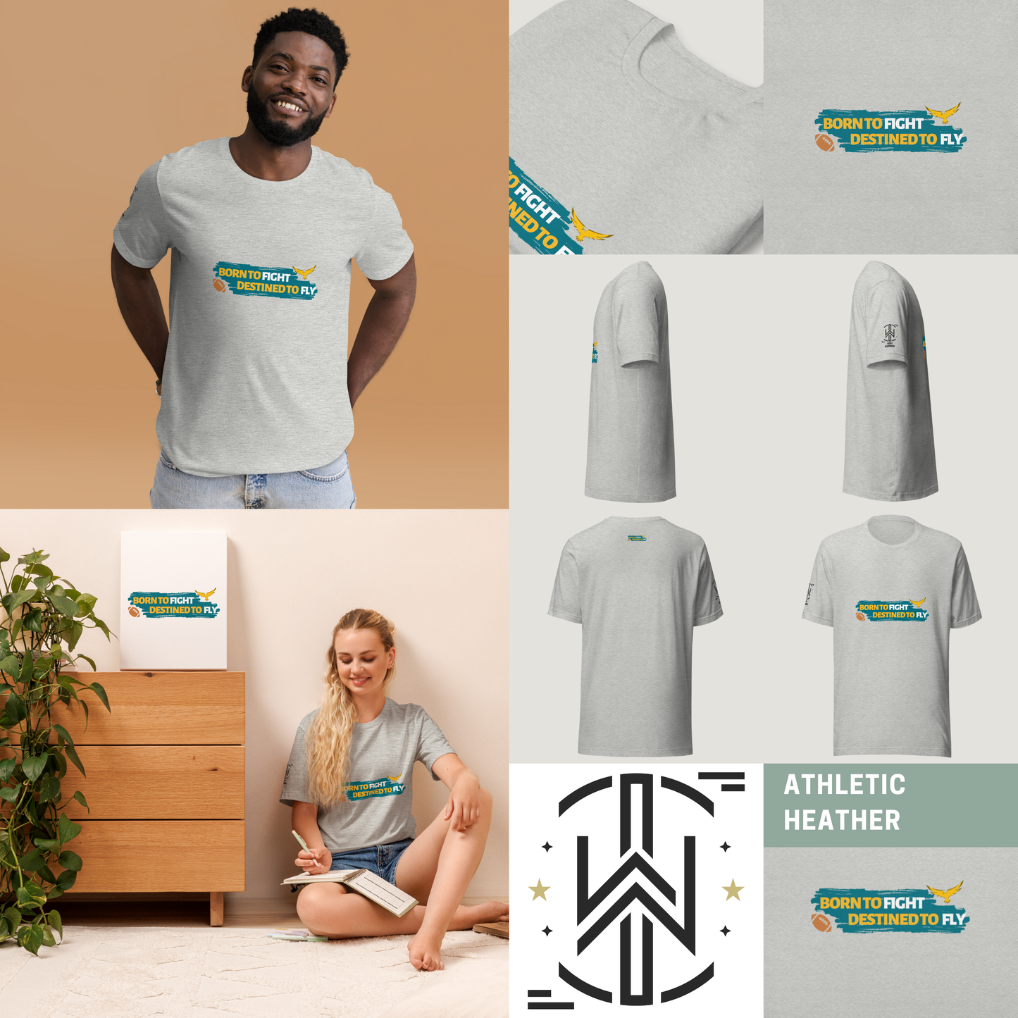 Born to Fight Tee | Light Edition | T-Shirt