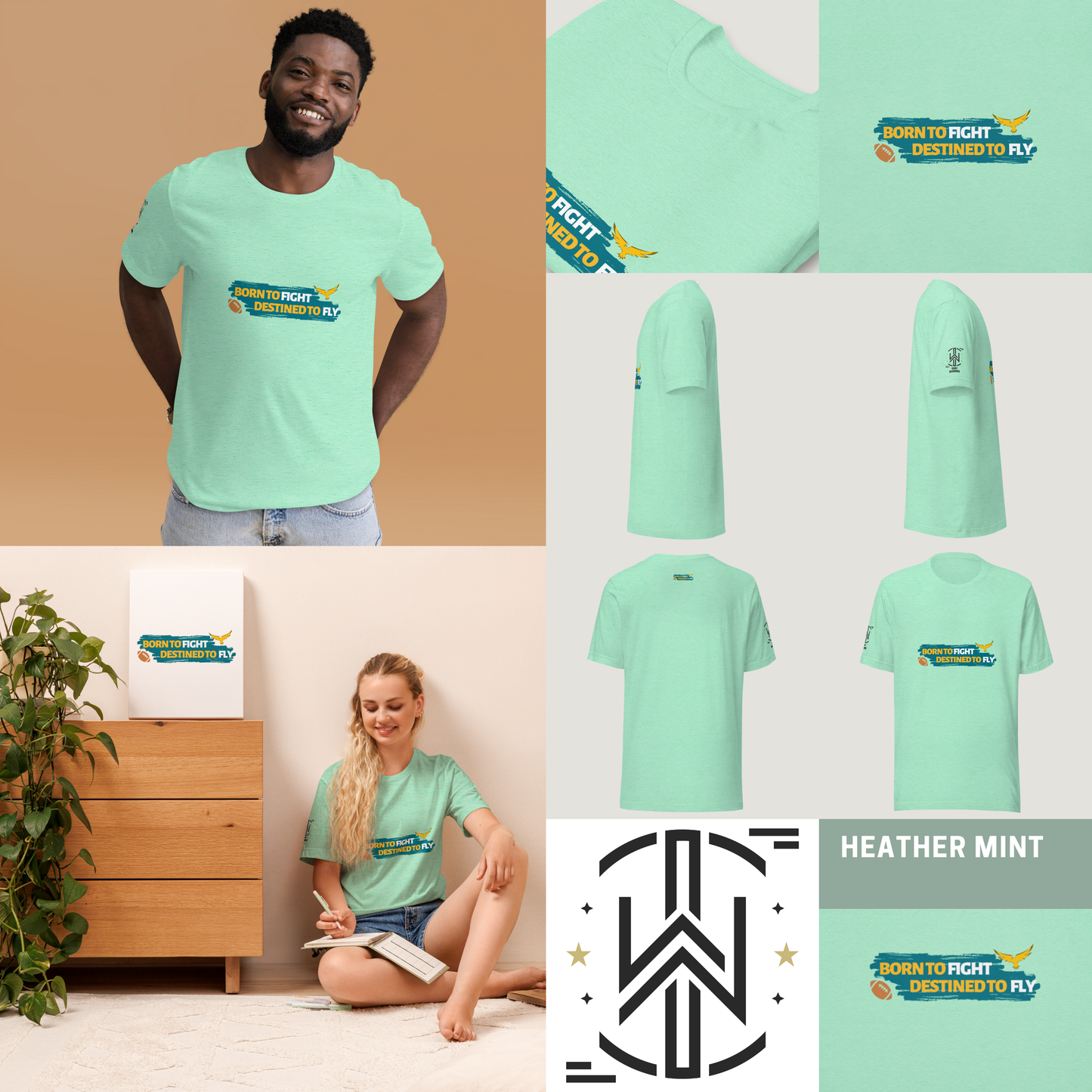 Born to Fight Tee | Light Edition | T-Shirt