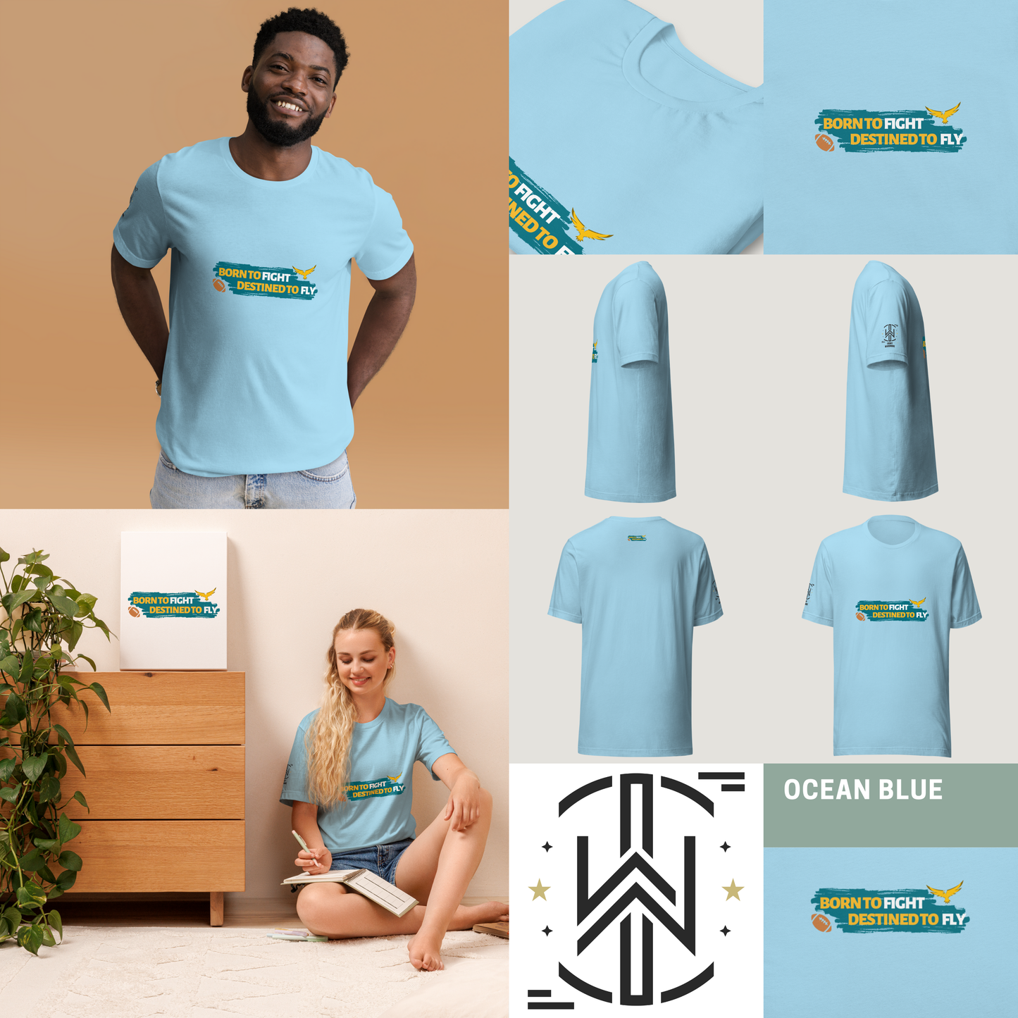 Born to Fight Tee | Light Edition | T-Shirt