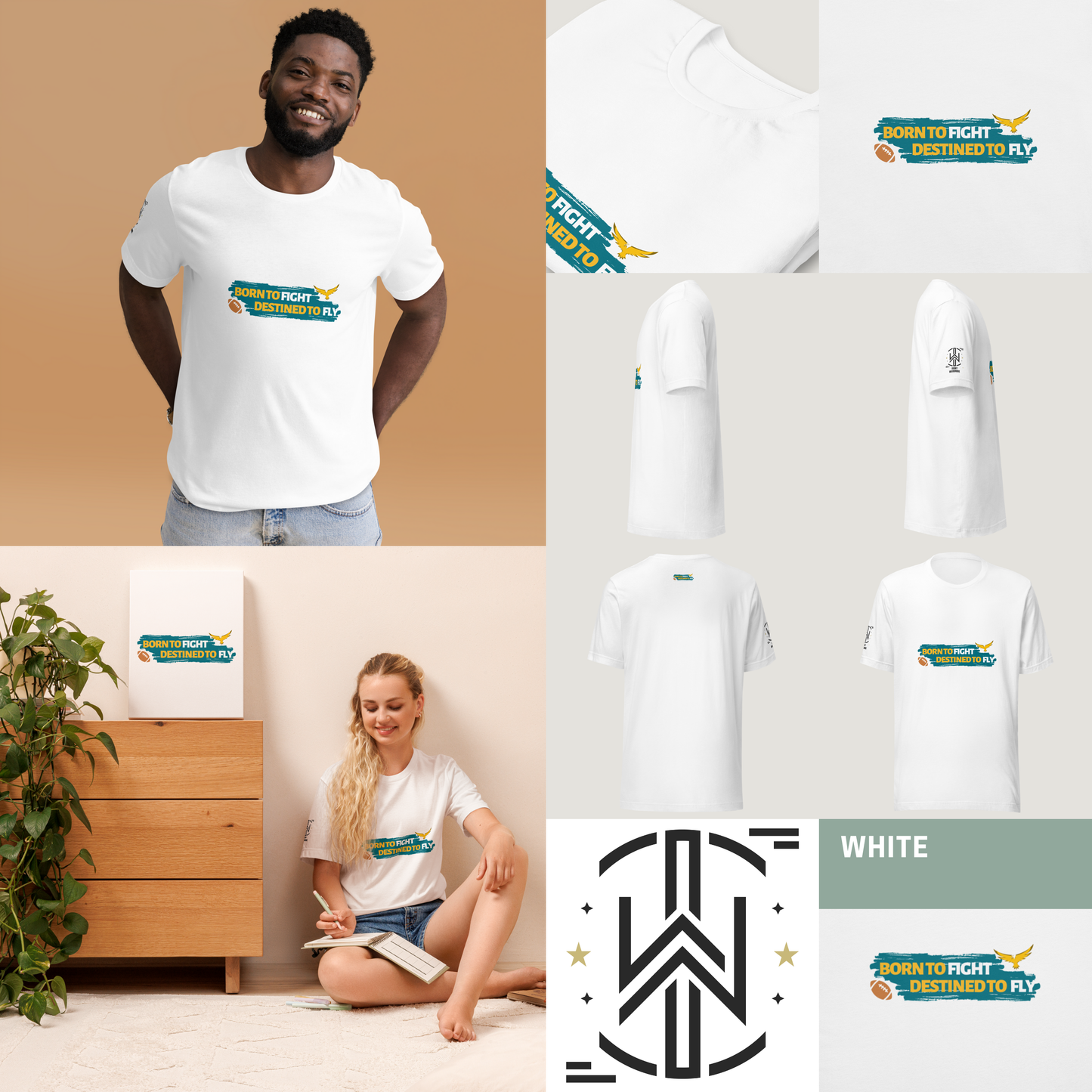 Born to Fight Tee | Light Edition | T-Shirt
