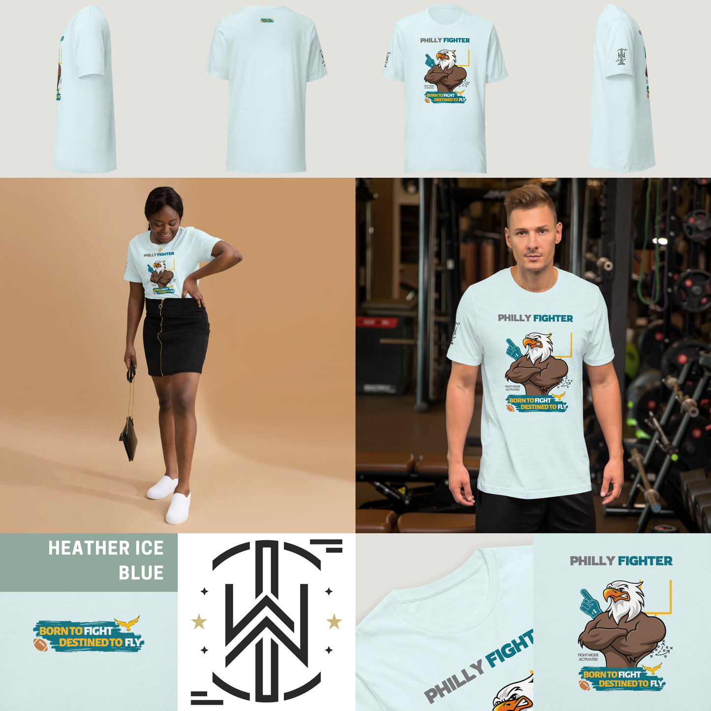 Philly Fighter Tee | Light Edition | T-Shirt
