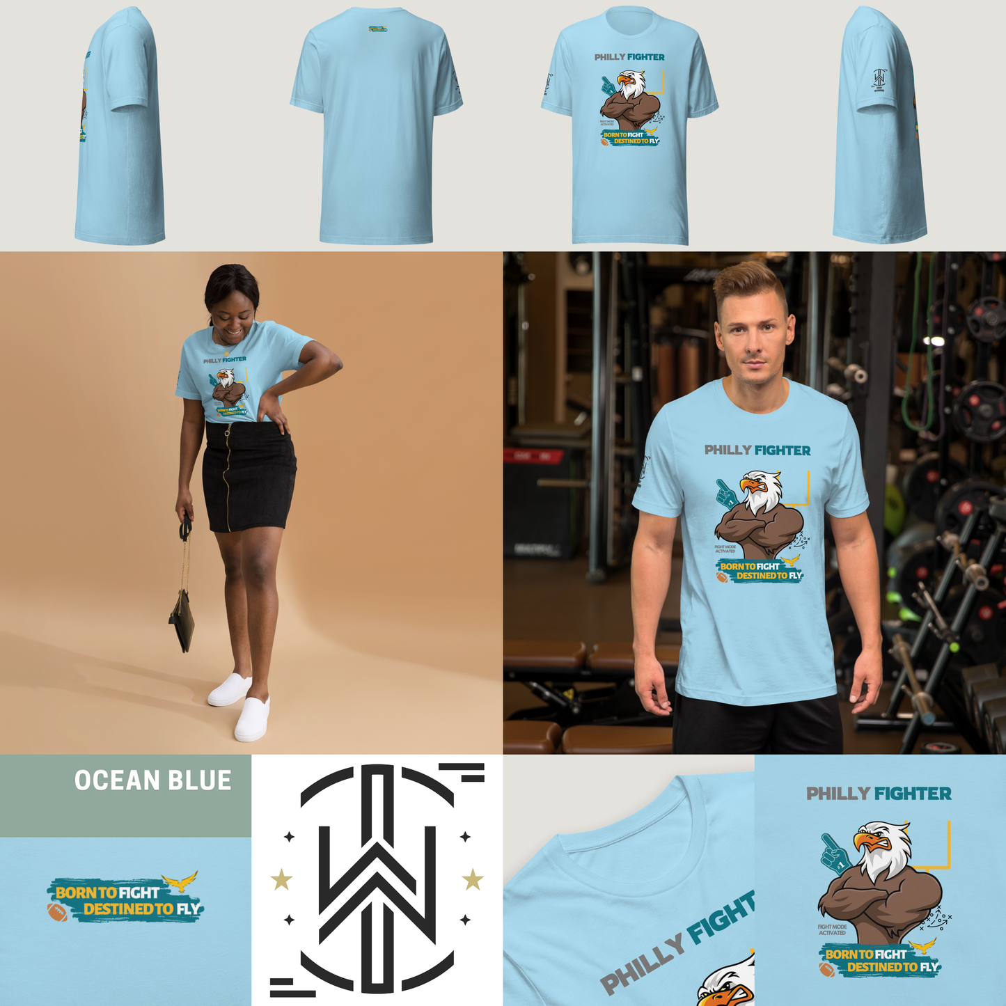 Philly Fighter Tee | Light Edition | T-Shirt