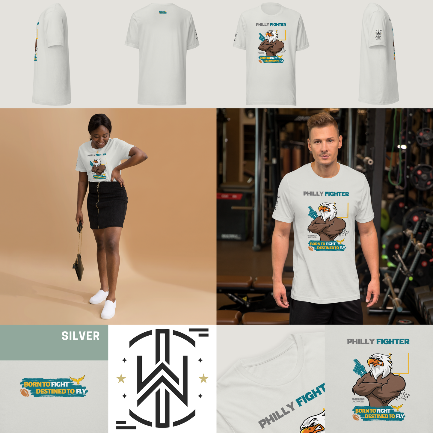 Philly Fighter Tee | Light Edition | T-Shirt