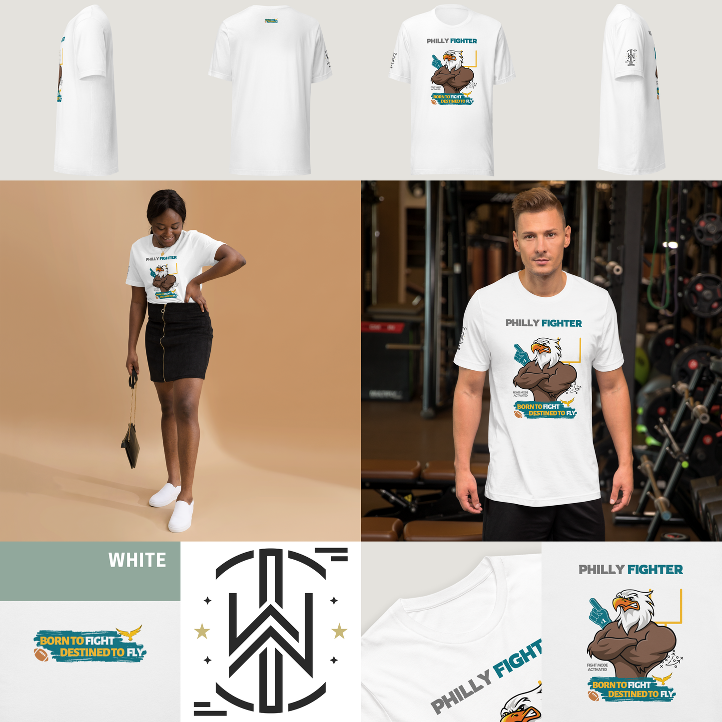 Philly Fighter Tee | Light Edition | T-Shirt