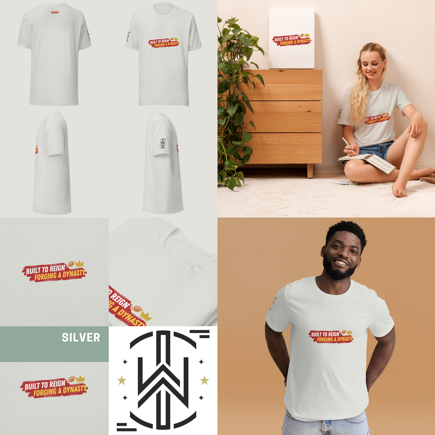 Built to Reign Tee | Light Edition | T-Shirt