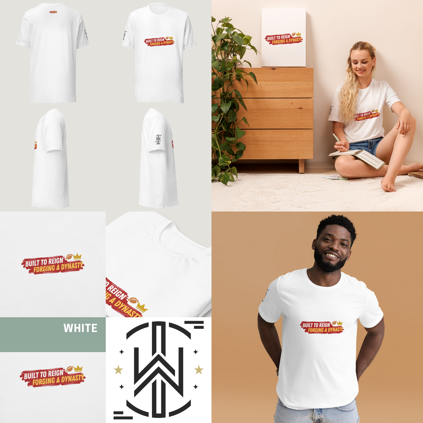 Built to Reign Tee | Light Edition | T-Shirt