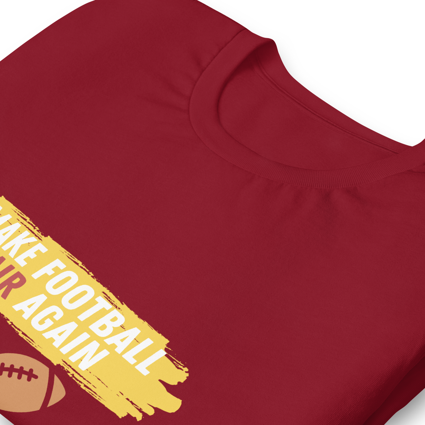 Make Football Fair Tee - Red | Dark Edition | T-Shirt