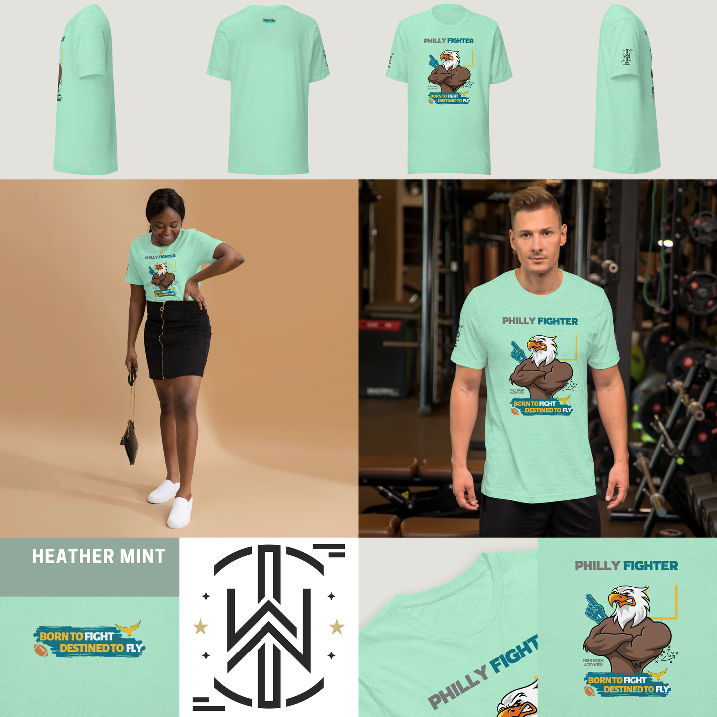 Philly Fighter Tee | Light Edition | T-Shirt