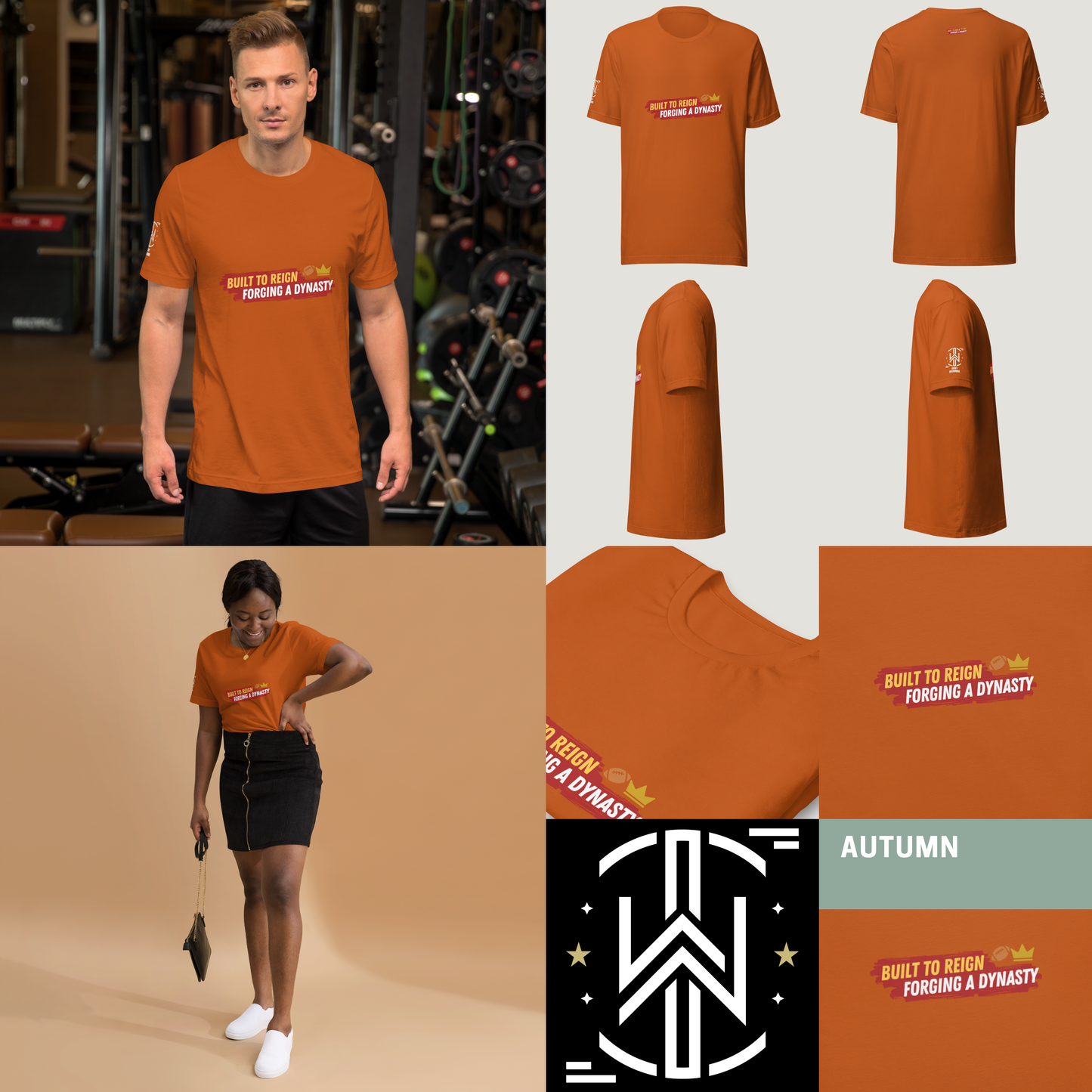 Built to Reign Tee | Dark Edition | T-Shirt