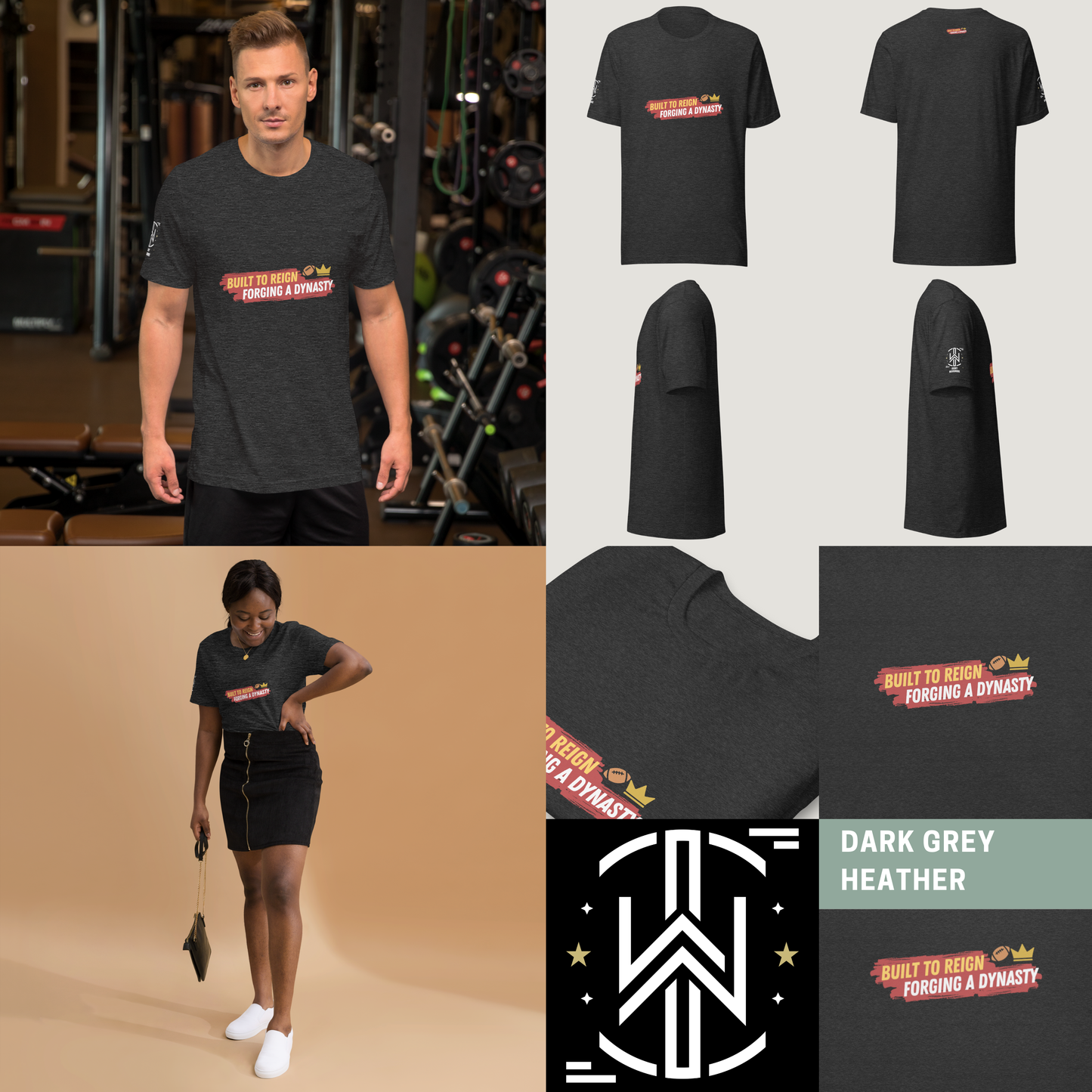 Built to Reign Tee | Dark Edition | T-Shirt