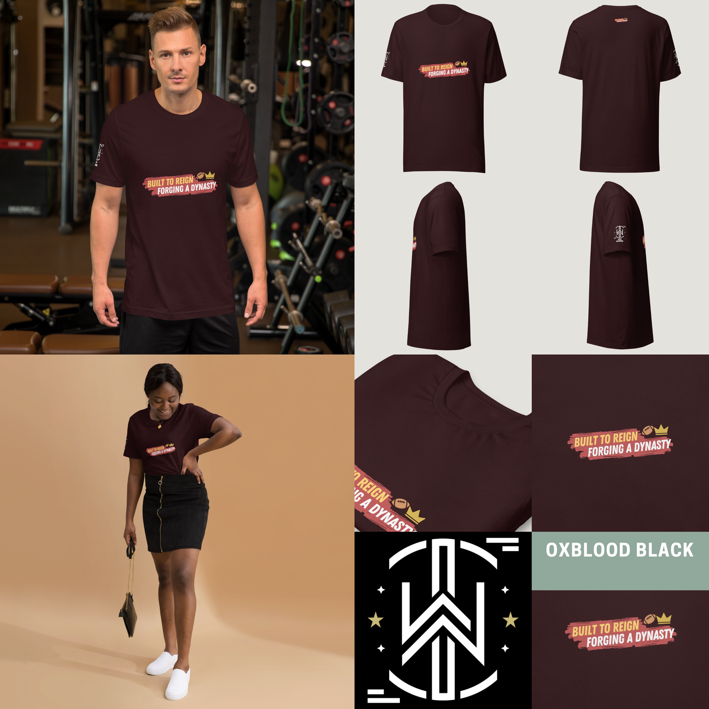Built to Reign Tee | Dark Edition | T-Shirt