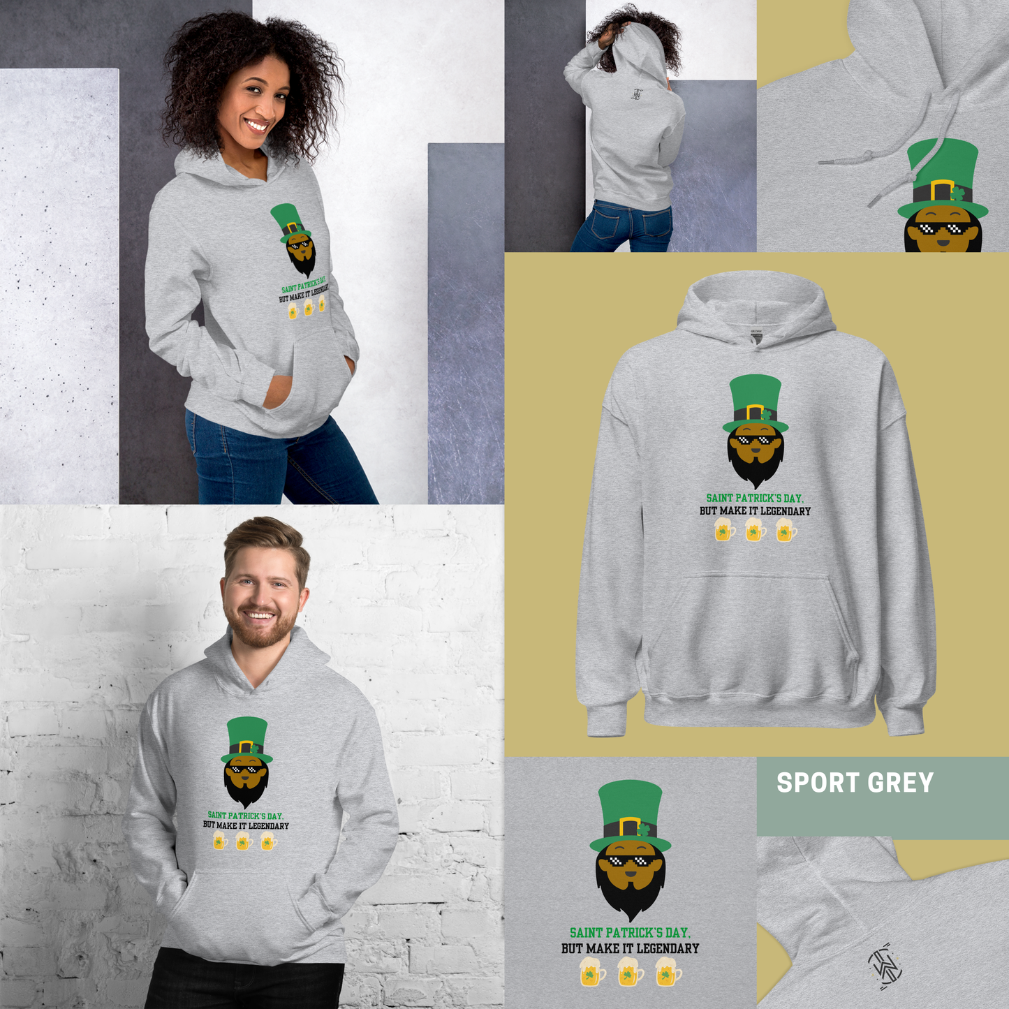 Legendary St. Patrick’s | Light Edition | Hoodie