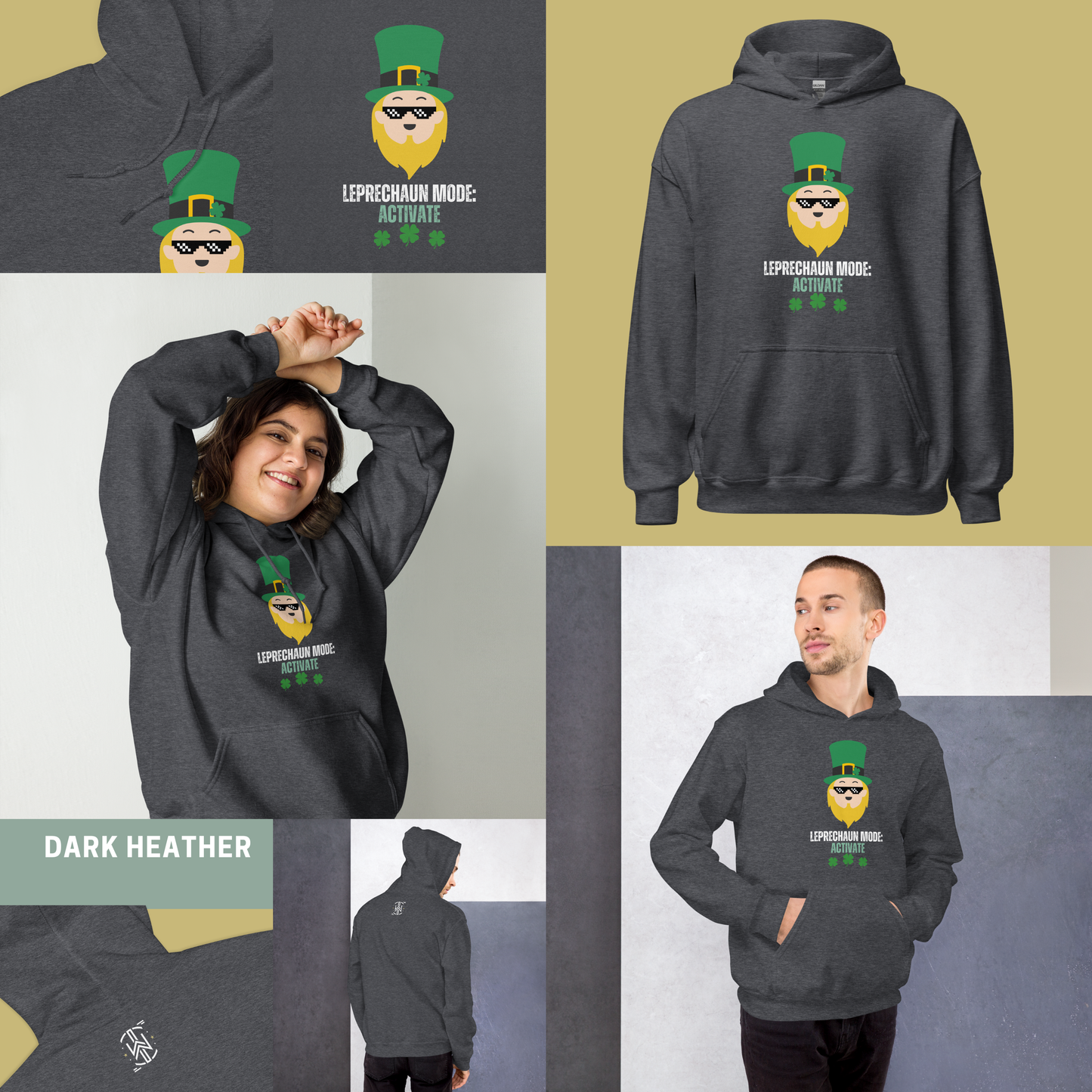 Leprechaun Mode | Dark Edition | Hoodie