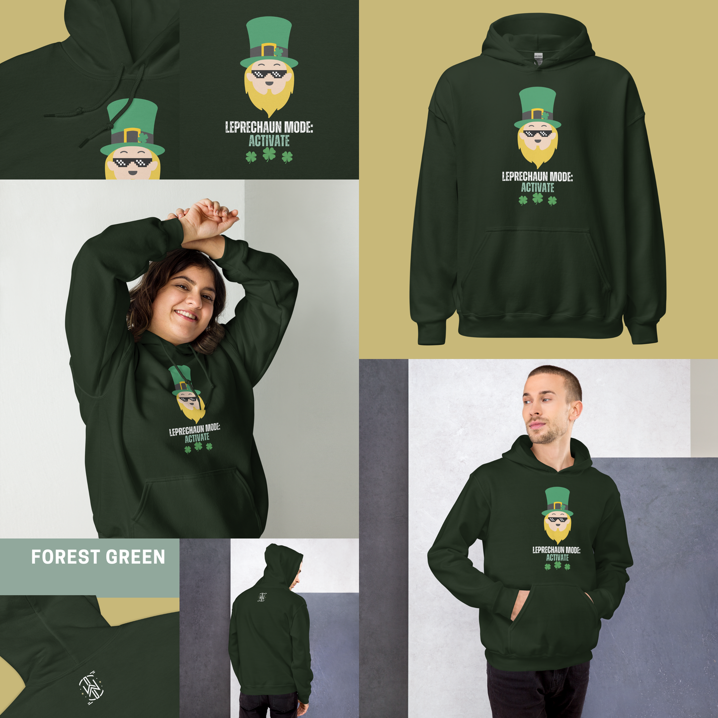 Leprechaun Mode | Dark Edition | Hoodie