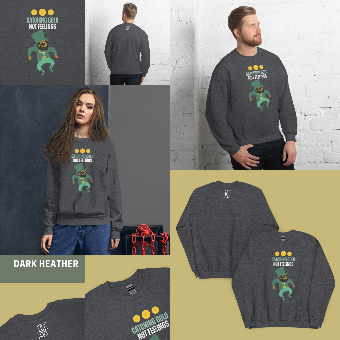 Catching Gold | Dark Edition | Sweatshirt