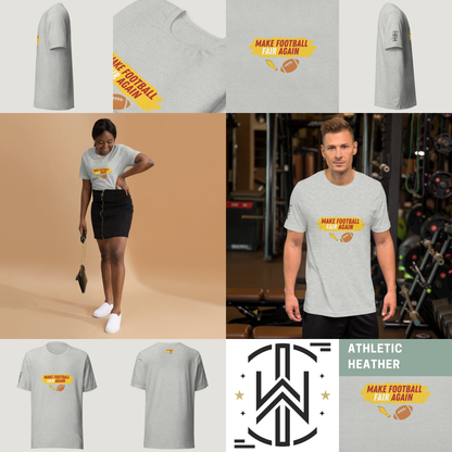 Make Football Fair Tee - Red | Light Edition | T-Shirt