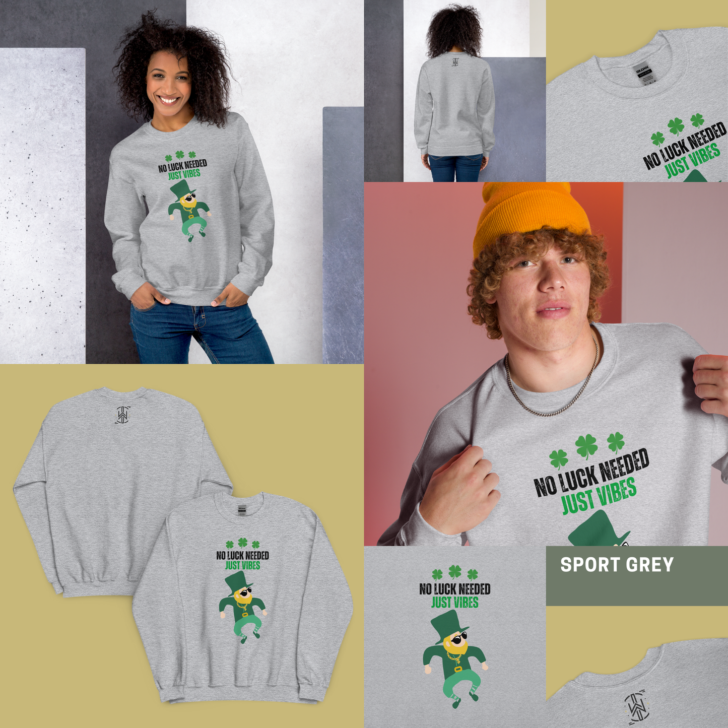 No Luck Needed | Light Edition | Sweatshirt