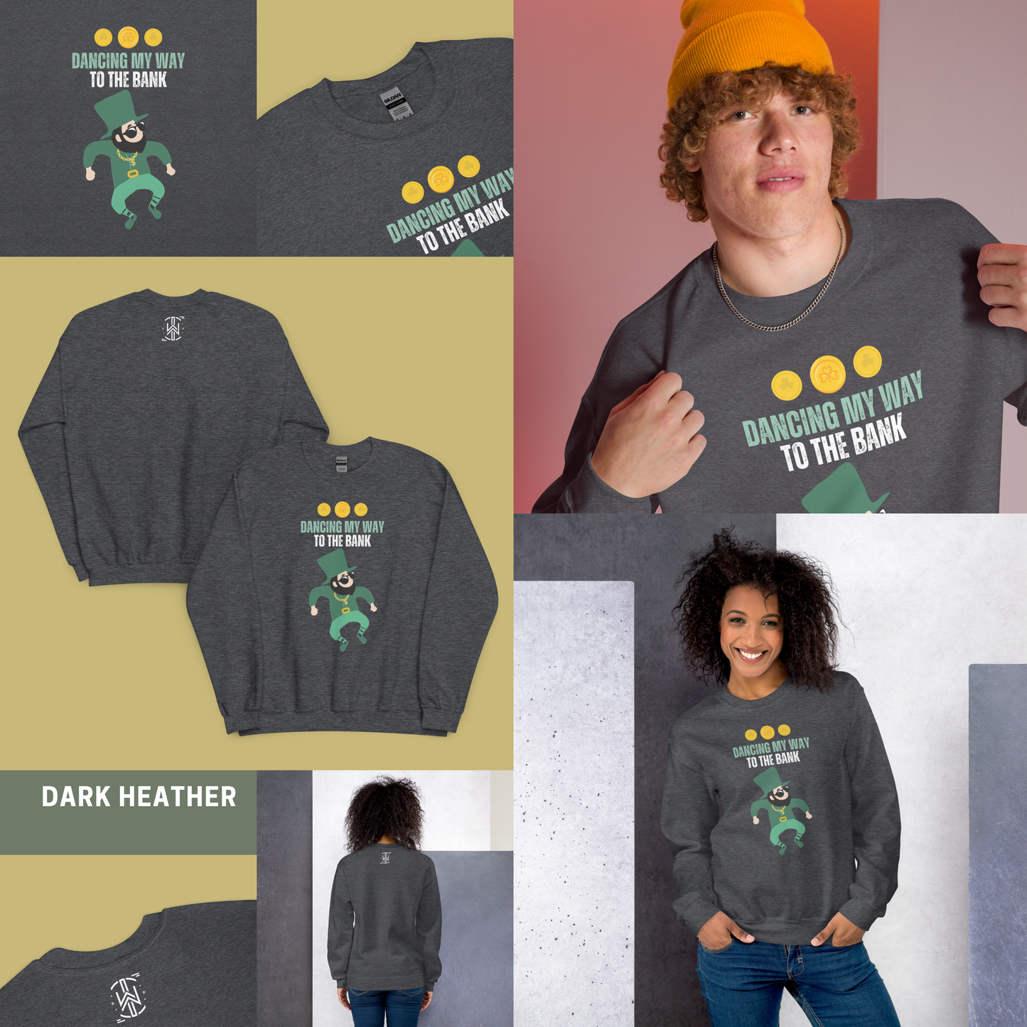 Dancing to the Bank | Dark Edition | Sweatshirt