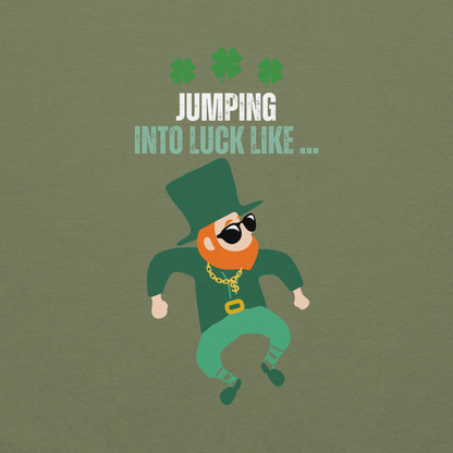 Jumping Into Luck | Dark Edition | Sweatshirt