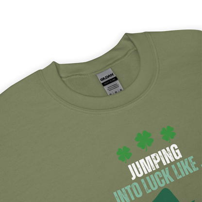 Jumping Into Luck | Dark Edition | Sweatshirt