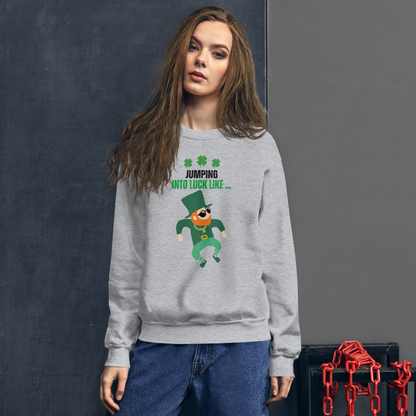 Jumping Into Luck | Light Edition | Sweatshirt