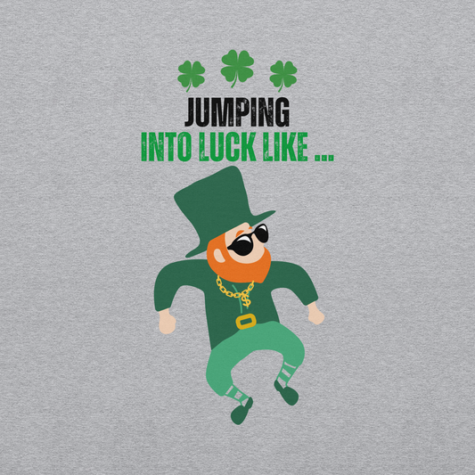 Jumping Into Luck | Light Edition | Sweatshirt