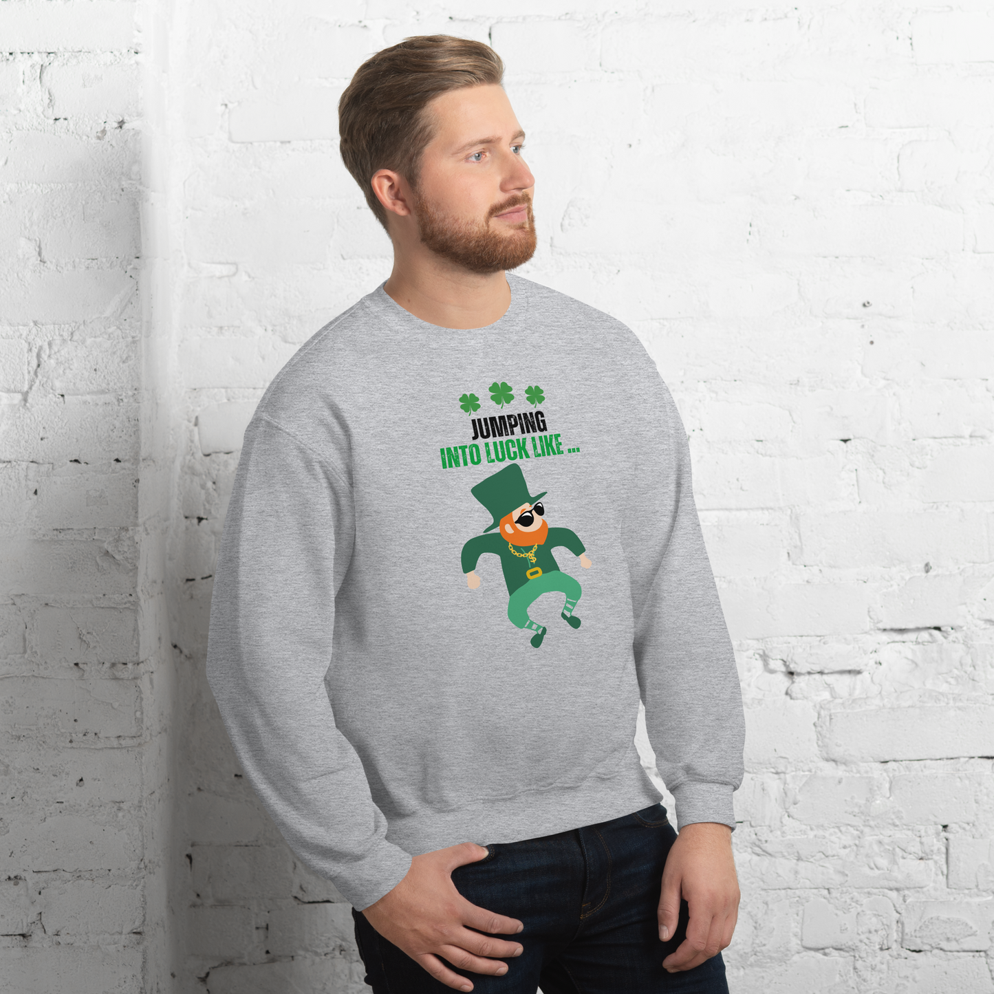 Jumping Into Luck | Light Edition | Sweatshirt