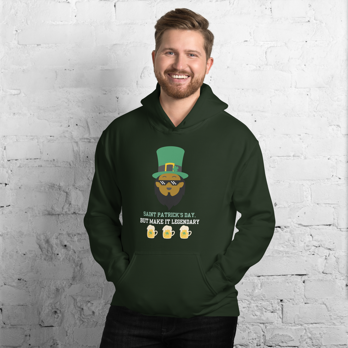 Legendary St. Patrick’s | Dark Edition | Hoodie