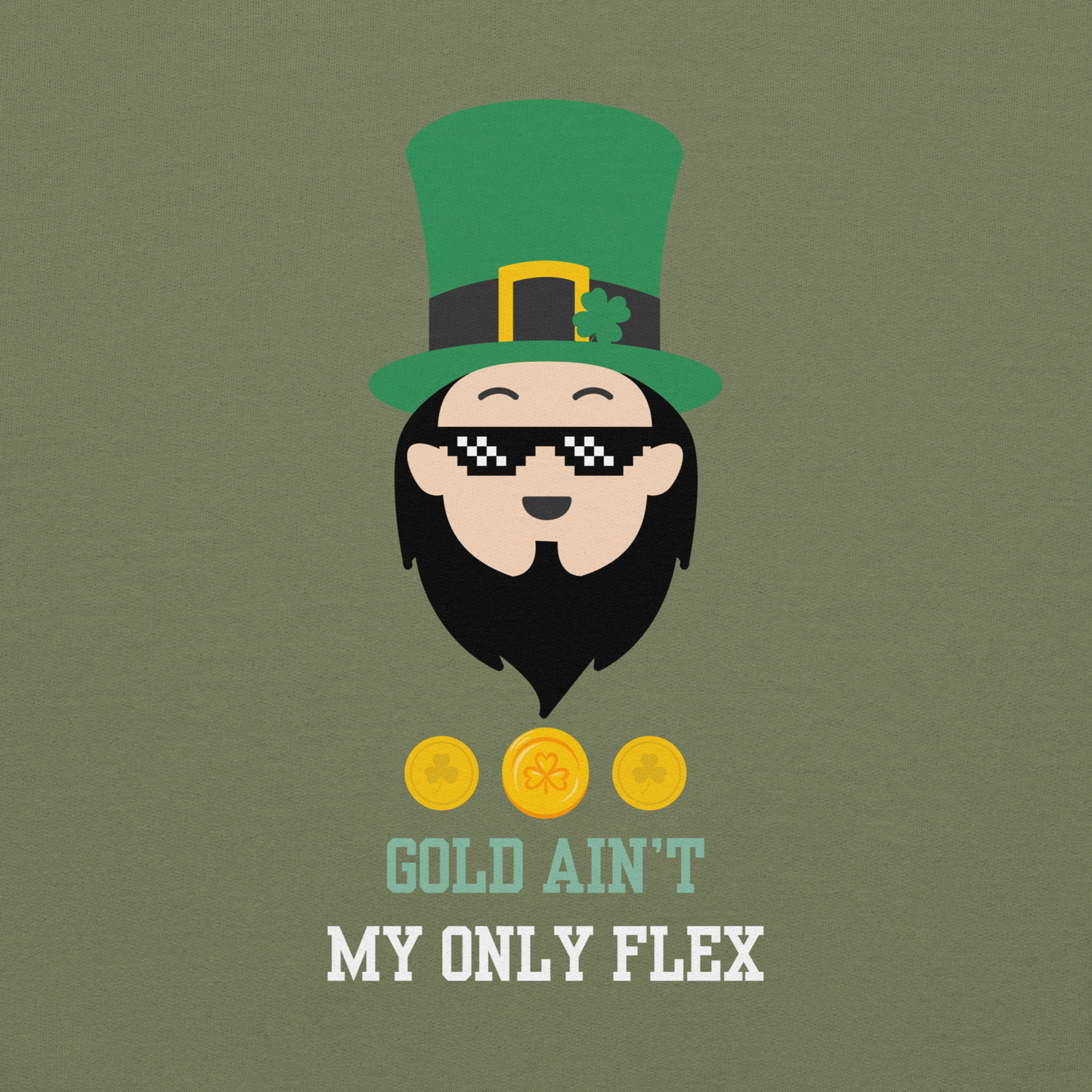 Gold Ain’t My Only Flex | Dark Edition | Hoodie