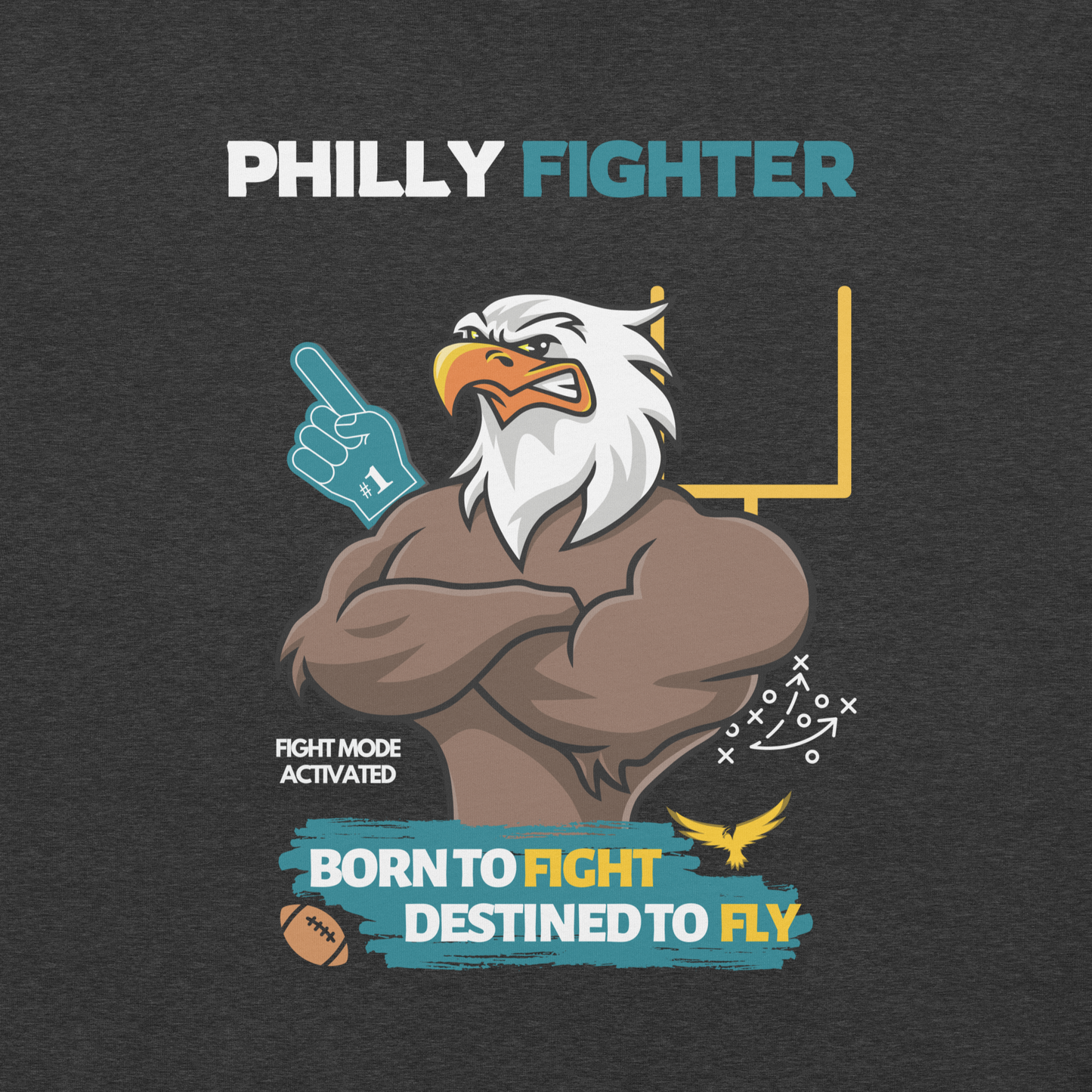 Philly Fighter Tee | Dark Edition | T-Shirt