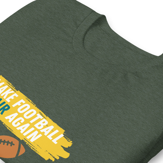 Make Football Fair Tee - Blue | Dark Edition | T-Shirt