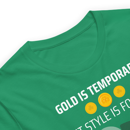 Gold is Temporary Tee | Dark Edition | T-Shirt