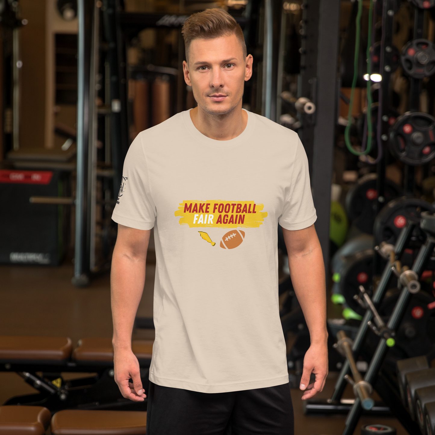 Make Football Fair Tee - Red | Light Edition | T-Shirt