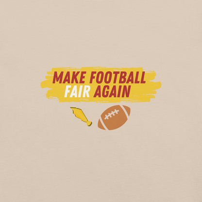 Make Football Fair Tee - Red | Light Edition | T-Shirt